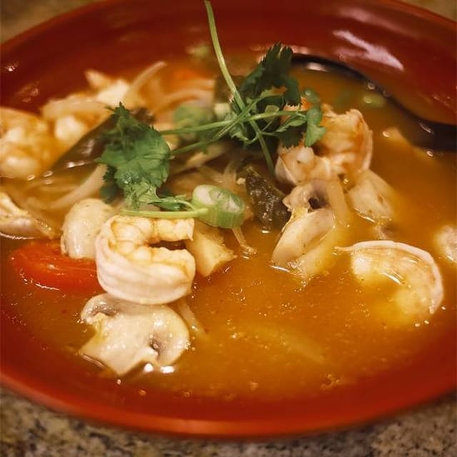 Tom Yum Noodles Soup.