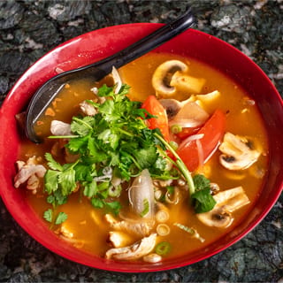 Chicken Tom Yum Noodle Soup