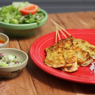 Lunch Chicken Sa-te