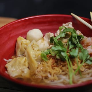 House Egg Noodle Soup